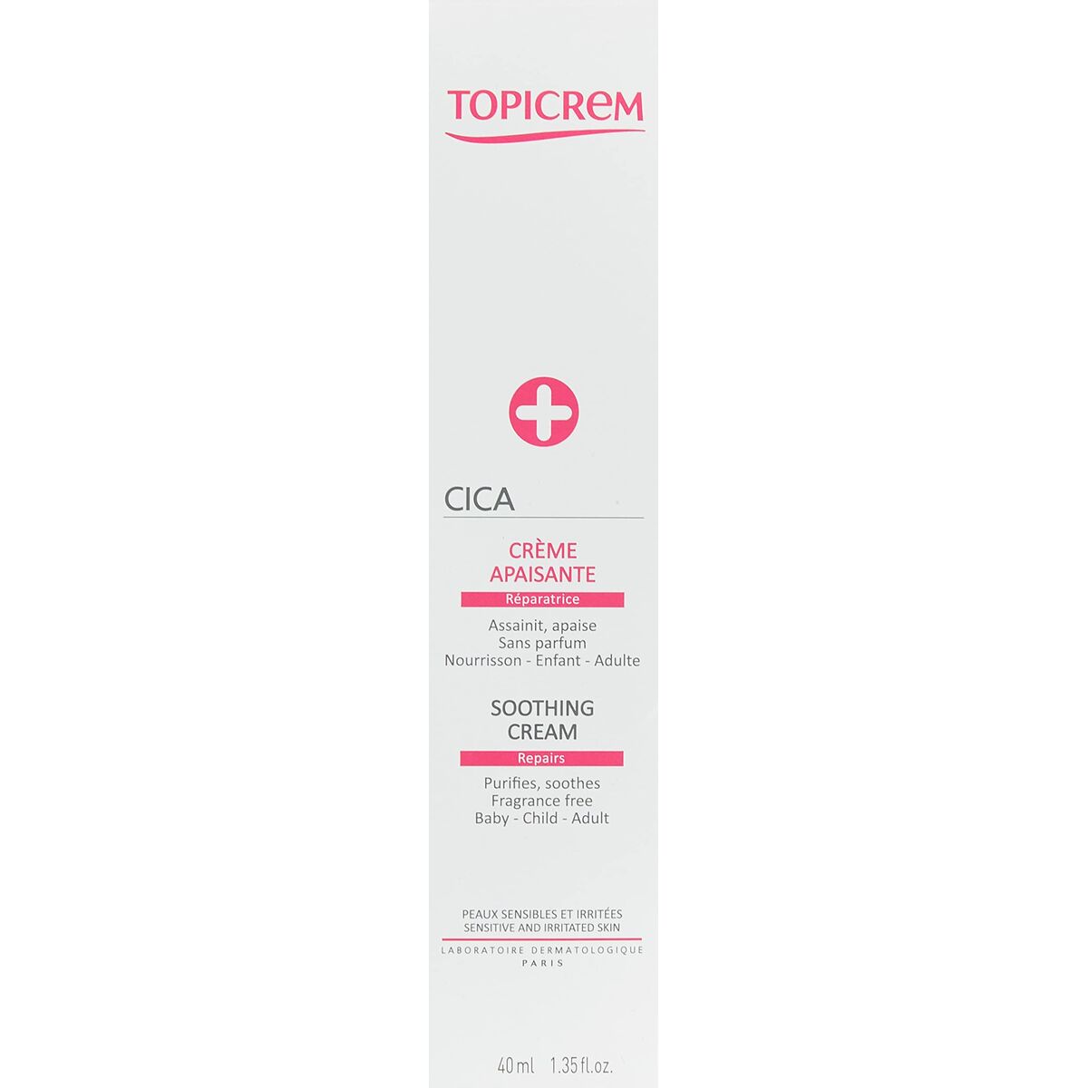 Soothing Cream Topicrem Cica 40 ml