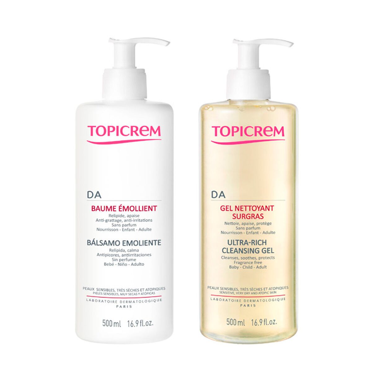 Cosmetic Set Topicrem DA TOPICREM 2 Pieces-0