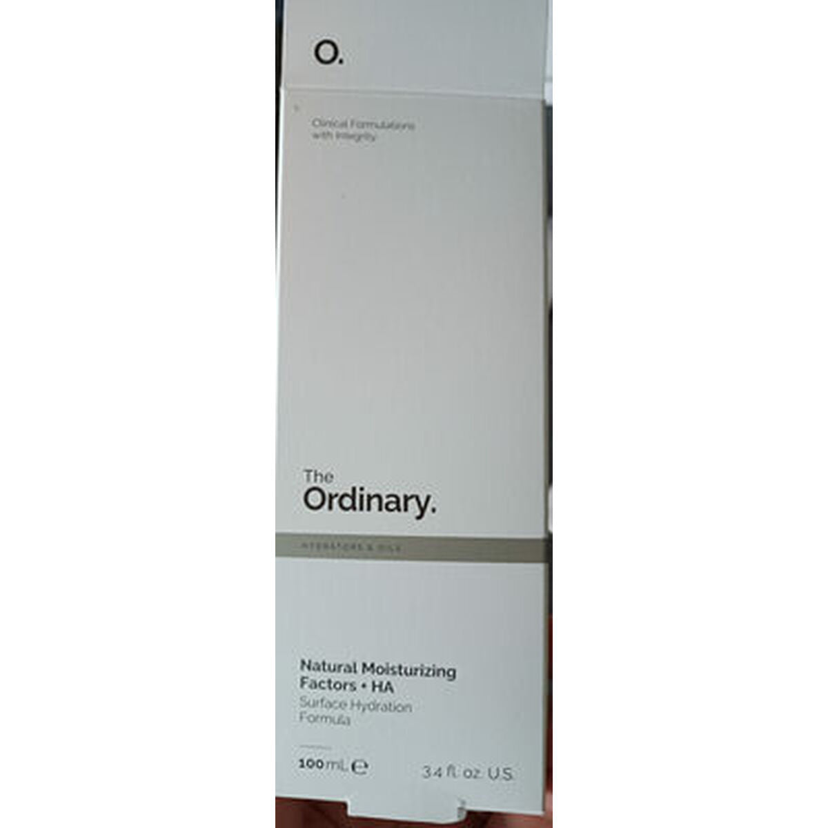 Hydrating Cream The Ordinary NATURAL MOISTURIZING FACTORS + HA 100 ml