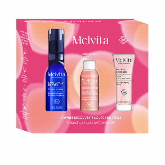 Unisex Cosmetic Set Melvita EAU DE FLEURS 3 Pieces-0