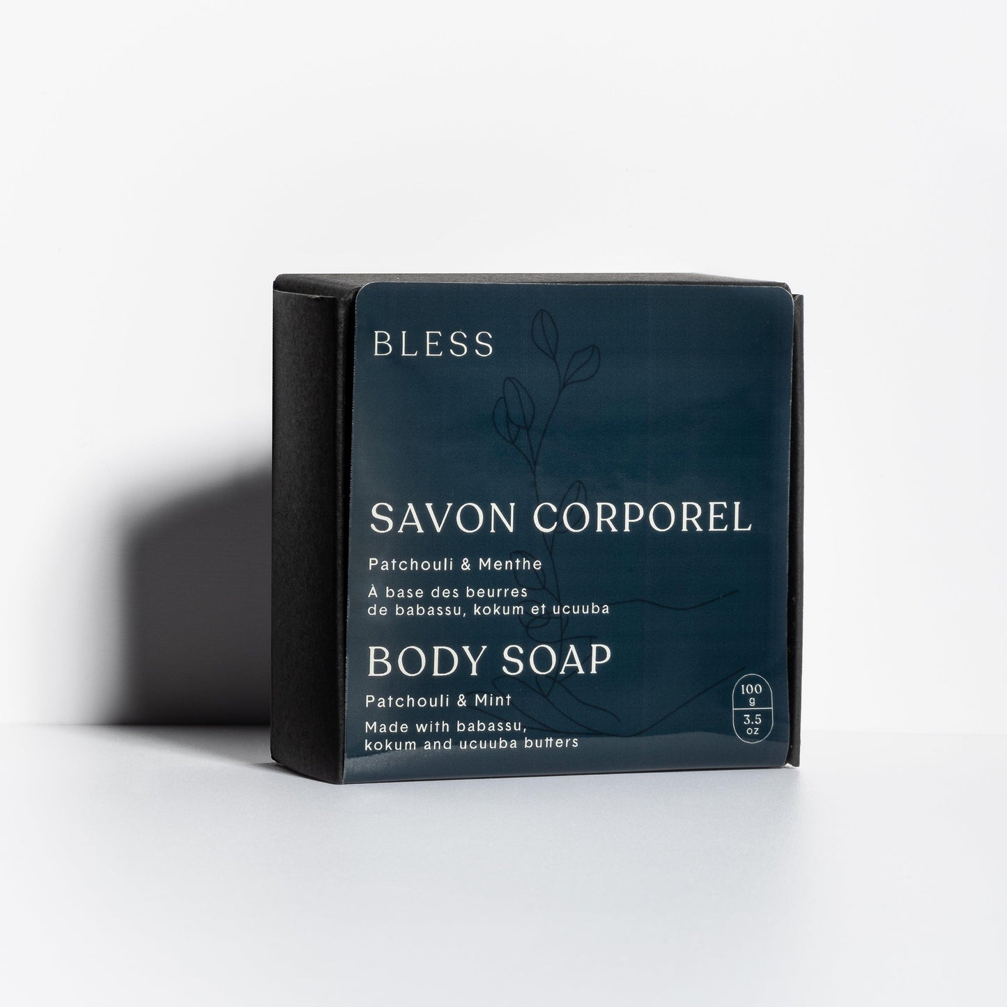 Savon corporel Patchouli & Menthe