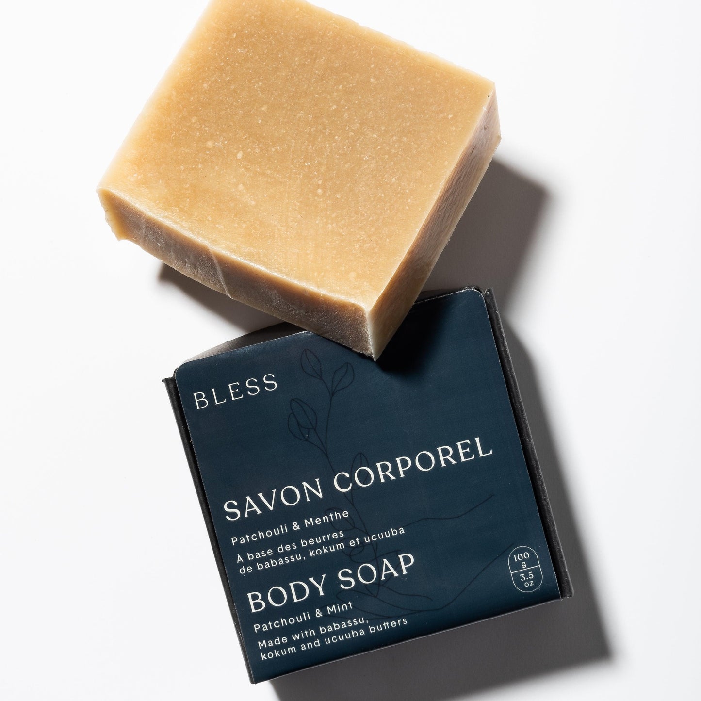 Savon corporel Patchouli & Menthe